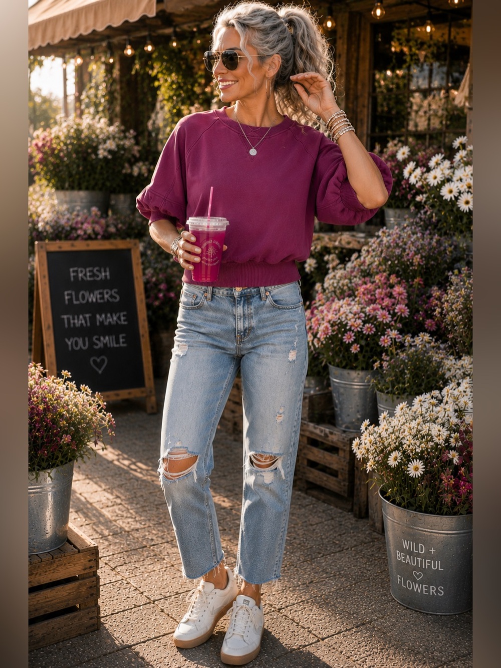 (( SOLD OUT )) NWT Free People On It Sweatshirt